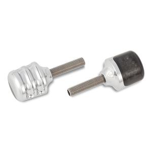 1" Fluted LED Indicator Lights, Chrome Outlet Manchester