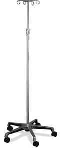 Chrome Deluxe Four Leg IV Poles, Ram's Horn [CASE of 2] For Sale Finishline