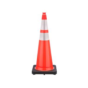 36" JBC Traffic Safety Cone - Orange - 15 Lbs - 6" 4" 3M Reflective Collars Cheap Pice For Sale