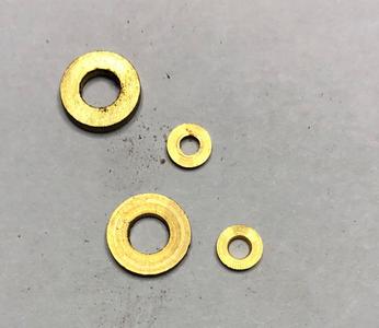 Model Flat Washers (Brass & Steel) For Nice