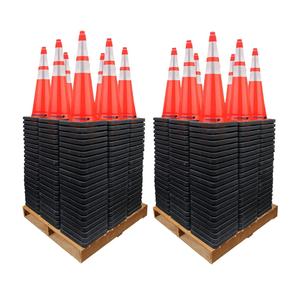 36" Traffic Safety Cone - 10 Lbs - Orange - 6" 4" Inch Reflective Collars - Bulk Pallet In China Online