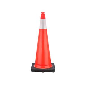 36" JBC Traffic Safety Cone - Orange - 10 Lbs - 6" 3M Reflective Collars Cheapest Online