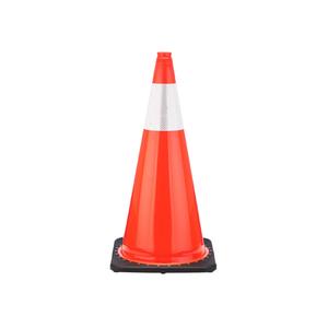 28" JBC Traffic Safety Cone - Orange - 5.5 Lbs - 6" 3M Reflective Collars Free Shipping Cheap Real
