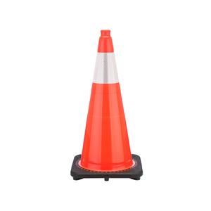 28" JBC Traffic Safety Cone - Orange - 10 Lbs - 6" 3M Reflective Collars Latest Collections