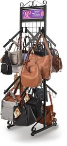 Concealed Purse Display w/Deluxe Display Rack - 24 Pieces Buy Cheap 2025 Unisex