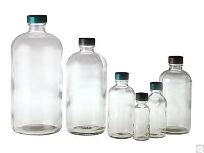 Qorpak Boston Round Bottles - Clear, Ready to Clean 12/Case - GLC-01176 Discount Largest Supplier