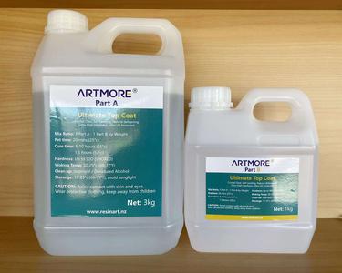 Anti-Yellowing Ultimate Top Coat Crystal Clear Epoxy Resin for Table Top Coffee Table Bar Top 3:1 Clearance Fashionable