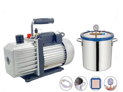 7L Degassing Vacuum Chamber Pump Remove Air/Bubble From Resin And Silicone Systems Low Pice Fee Shipping Cheap Online