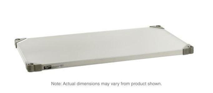 Metro 2436NFS Super Erecta Solid Shelf, Autoclavable/Cart-Washable Stainless Steel, 24" x 36" Outlet Largest Supplier