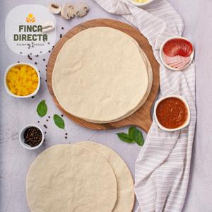 Base de Pizza Artesanal Delgada x 5 und Sale 2025 New