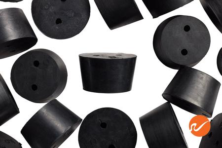 #9 Rubber Stoppers with 2 holes Buy Cheap Eastbay