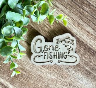 Gone Fishing Magnet Pre Order
