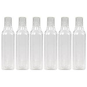 1000ml Cubic Square Bottle - Set of 6 Shop For Cheap Pice