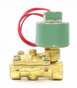 *New* Asco Air Water Oil Solenoid Floating Diaphragm Valve 3/4" EF E210D003 115V New For Sale
