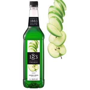 1883 Maison Routin Green Apple Syrup - 1 Litre (Plastic Bottle) Cheap Perfect