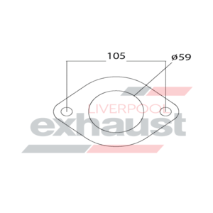 Hurricane - 2 Bolt Flange With 59mm Port In China Sale Online