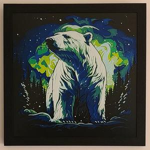 Aurora Bearealis- Filament Painting Cheap Usa Stockist