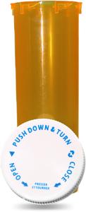 16 DR Child Resistant Vials - Caps Included - Off (250 Pcs.) Get To Buy Cheap Pice