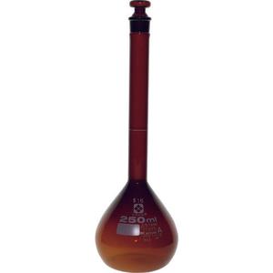 Volumetric Flask Amber CustomA 250mL 026100-250 SIBATA Clearance Official Site