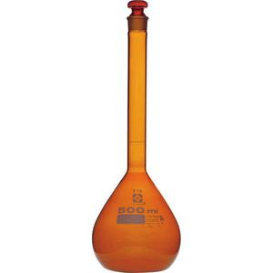 Volumetric Flask super grade amber 500mL 020070-500 SIBATA Release Dates Sale Online