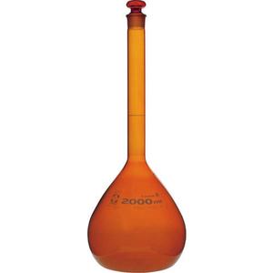 Volumetric Flask Amber CustomA 2L 026100-2000 SIBATA Wiki Cheap Pice