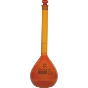 Volumetric Flask Amber CustomA 500mL 026100-500 SIBATA Clearance Get Authentic