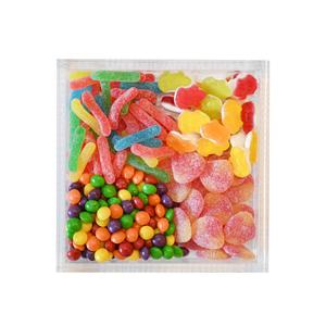Square lucite assorted Candy 1 Wiki Sale Online