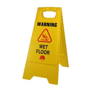 A-Frame Safety Sign - Warning Wet Floor Footaction Online