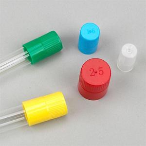 Diamond Culture Tube Cap for 13mm Glass Culture Tubes, PP, Blue, 100/Bag, 10 Bags/Carton-118150B Clearance Huge Surprise