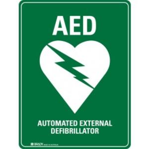 Emergency Information Sign - AED Buy Cheap Wiki