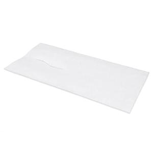 Avalon Papers 583 Chiro Headrest Sheets with Slit, 12" x 24", White (Pack of 1000) - Chiropractic Face Paper - Barrier Protection - Smooth Finish for Comfort - Medical Supplies Online Online Clearance