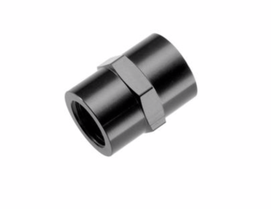 '-12 (3/4") NPT Female Pipe Coupler - Black Outlet Online