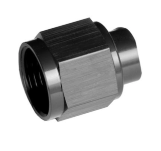 '-12 two piece AN/JIC Flare cap Nut - Black Clearance Cheap Online