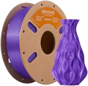 ERYONE PLA Filament 3D Printer PLA Filament 1.75mm /- 0.03mm, PLA Filament 1KG Cardboard Spool(2.2LBS), Dark Purple Outlet Excellent