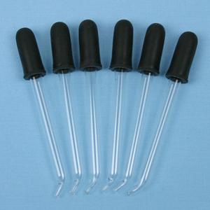 3 inch Glass Eye Dropper Bent Tip (count 6) Cheap Sale Collections