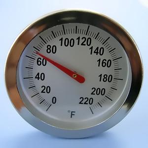 2" Dial Thermometer 0 to 220 F w/ 8" Stem New Styles For Sale