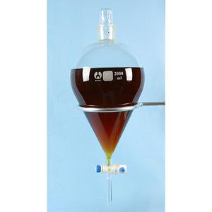 2000 mL Separatory Funnel with PTFE Stopcock and Glass Stopper Tumblr