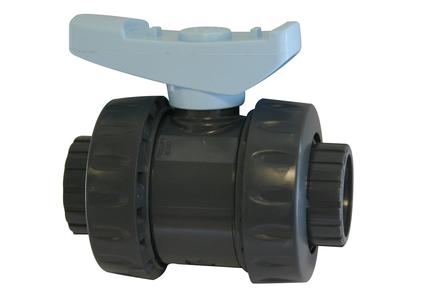1.5" Evolution Aqua Double Union Ball Valve - Pressure Pipe Shipping Outlet Store Online
