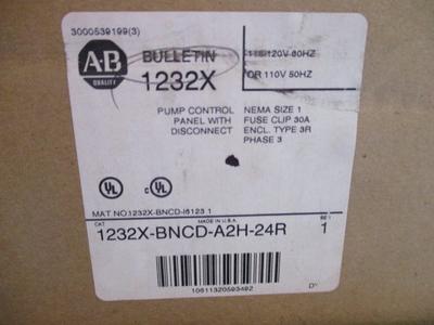Allen Bradley via TCS 1232XBNCDA2H24R Ser. 1 NSFP (BR/WH) Websites Online