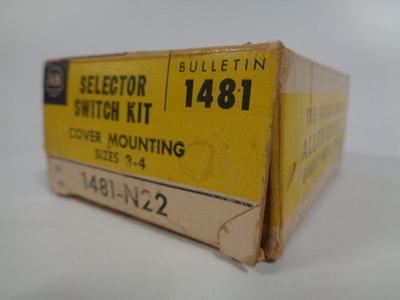 Allen Bradley via TCS 1481N22 NSFP (BK/YL) 1481 N22 Enjoy Cheap Pice