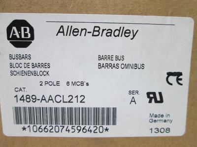 Allen Bradley via TCS 1489AACL212 Ser. A NSFP (BR/WH) 1489 AAC L212 Clearance Buy