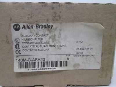 Allen Bradley via TCS 140MCASA20 Ser. A NSFP (BR/WH) 140M C ASA20 Cheap Online