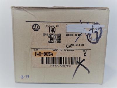 Allen Bradley via TCS 140B054 Ser. C NSFP (WH) 140 B054 Enjoy Online