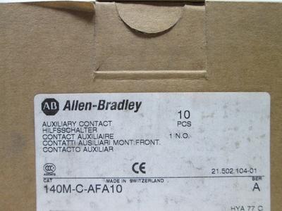 Allen Bradley via TCS 140MCAFA10 Ser. A NSFP (BR/WH) 140M C AFA10 Great Deals Sale Online