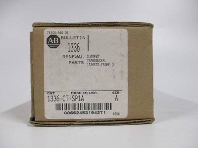 Allen Bradley via TCS 1336CTSP1A Ser. A NSFP (BR/WH) 1336 CT SP1A Cheap Fashion Style