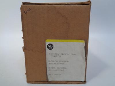 Allen Bradley via TCS 140CNDG989 NSFP (BR/YL) 140 CND G989 Amazon Cheap Pice