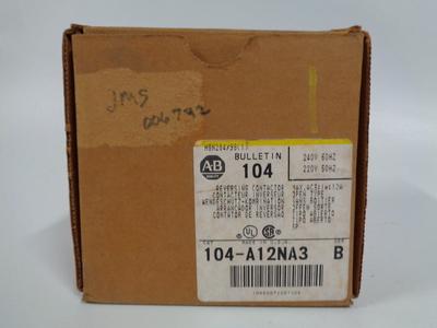 Allen Bradley via TCS 104A12NA3 Ser. B NSFP (BR/YL) 104 A12NA3 Online Online Outlet Sale