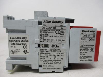 Allen Bradley via TCS 104SC09D210C Ser. B NSNP 104S C09D210C Cheap Low Shipping Fee