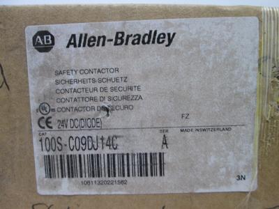 Allen Bradley via TCS 100SC09DJ14C Ser. A NSFP (BR/WH) 100 SC09DJ14C Shipping Discount Authentic