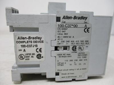Allen Bradley via TCS 100C37J10 Ser. A NSNP 100 C37J10 Outlet Best Sale